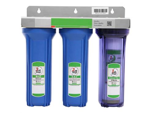 Bộ Lọc Thô Đầu Nguồn 3 Cấp Lọc 10 Inch