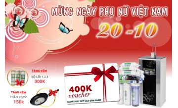 Khuyến mại 20 tháng 10 - Vui cùng phụ nữ Việt.